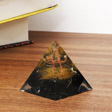 Orgone,Pyramid,Energy,Generator,Tower,Reiki,Healing,Crystal,60x56x56mm,Decorations