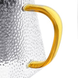 750ml,Clear,Glass,Teapot,Stainless,Infuser,Steeping,Flower