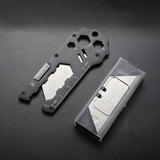 Multi,Folding,Utility,Knife,Portable,Survival,Tools,Hexagonal,Wrench,Opener,Ruler,Outdoor,Camping,Travel