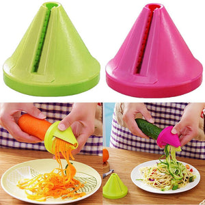Kitchen,Gadget,Funnel,Vegetable,Carrot,Radish,Cutter,Peeler