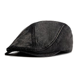 Washed,Cotton,Denim,Berets,Outdoor,Casual,Sunscreen,Forward