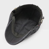 Cotton,British,Style,Stitching,Stripes,Outdoor,Casual,Universal,Forward,Beret