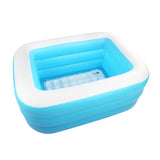 Bathtub,Inflatable,Bathing,Collapsible,Swimming,Portable,Thick,Shower,Basin,Inflator