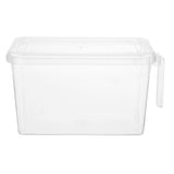 Kitchen,Fruit,Clear,Storage,Fridge,Organizer,Container,Handle