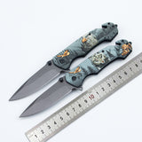 227mm,Stainless,Steel,Folding,Knife,Outdoor,Survival,Tools,Hiking,Climbing,Multifunctional,Knife