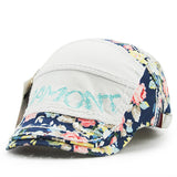 Unisex,Cotton,Flower,Printed,Washed,Beret,Buckle,Adjustable,Paper,Cabbie,Gentleman