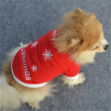 Christmas,Winter,Clothes,Pullover,Embroidered,Outfit,Coats,Costume,Puppy