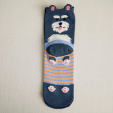 Women,Cartoon,Middle,Socks,Breathable,Elastic,Sport,Socks