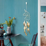 Unicornio,Pendant,Feather,Dream,Catcher,Indian,Crafts,Hanging,Large,Chimes,Dream,Catcher,Decorations