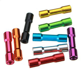 Suleve,M3AS12,10Pcs,Aluminum,Alloy,Standoff,Spacer,Round,Column,MultiColor,Smooth,Surface