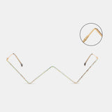 Women,Pieces,Without,Shape,Metal,Diamond,Decoration,Fashion,Decoration,Eyeglasses