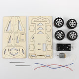 Electric,Wooden,Racing,Assembly,Model,Educational,Teaching