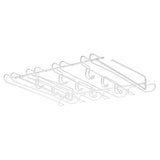 White,Under,Cabinet,Stemware,Glasses,Racks,Shelf,Kitchen,Holder
