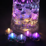 12Pcs,Waterproof,Flameless,Electronic,Colorful,Wedding,Chirstmas,Decoration,Candle,Lights
