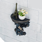 Retro,Hanging,Flower,Angel,Plaster,Corbel,Shelf,Rococo,Shelf,Storage,Decorations