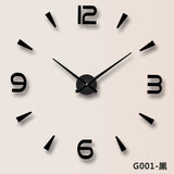 Creative,Personality,Simple,Fashion,Clock,Acrylic,Mirror,Stickers,Clock,Living,Clock