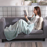 Blankets,Throw,Snuggle,Blanket,Flannel,Shawl,Office