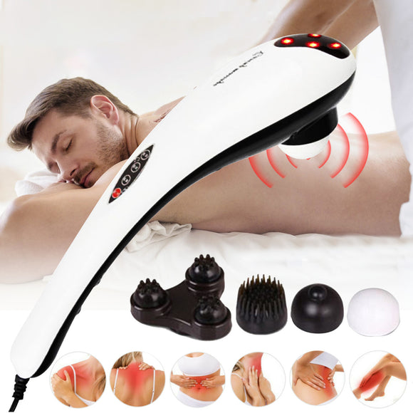 Multifunctional,Handheld,Electric,Massager,Hammer,Massage,Relief,Cervical,Vertebra,Roller,Massage,Stick