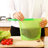 Reusable,Silicone,Storage,Vacuum,Fresh,Sealer,Container,Kitchen,Fridge,Tools