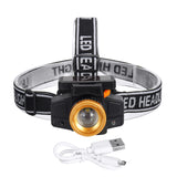 BIKIGHT,650LM,Endurance,Rechargeable,Solar,Induction,Headlamp,Light,Telescopic,Zoomable,Light