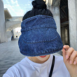 Washed,Denim,Protection,Breathable,Adjustable