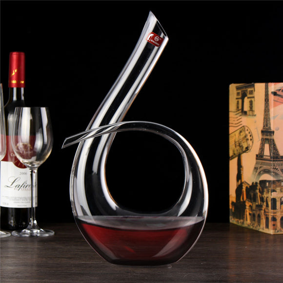 1200ml,Crystal,Glass,Alcohol,Decanter,Liquid,Carafe,Aerator,Pourer