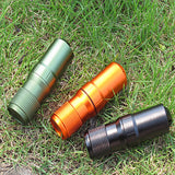 Outdoor,Survival,Waterproof,Aluminum,Canister,Emergency,Container