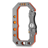 Stainless,Steel,Survial,Climbing,Carabiner,Outdoor,Multifunctional,Backpack,Buckle,Keychain