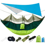 IPRee,300KG,Lightweight,Portable,Camping,Hammock,Awning,Mosquito,Canopy,Nylon,Hammocks,Waterproof,Straps,Shelter