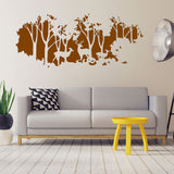 58cmx126cm,Forest,Sticker,Decal,Decor