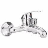 Chrome,Bathroom,Mixer,Faucet,Bathtub,Shower,Mixing,Vavle,Spout,Mount