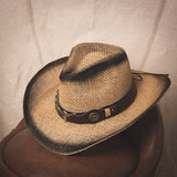 Sunscreen,Travel,Outdoor,Summer,Beach,Western,Cowboy,Style,Spray,Straw