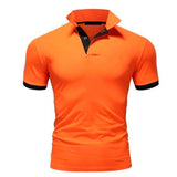 Summer,Men's,Polocollar,Casual,Clothes,Running,Sports,Breathable