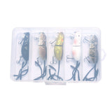 HENGJIA,Mouse,Fishing,Rotating,Popper,Topwater,Crankbait,Artificial