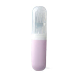 Kalar,Portable,Dinnerware,Stainless,Steel,Chopsticks,Forks,Spoon,Traveling,Kitchen,Tableware,Storage