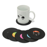 Vinyl,Record,Coaster,Coffee,Holder,Retro,Placemat