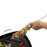 BOLEEFUN,Reusable,Skewers,Removable,Forks,Pushable,Skewers,Camping