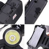 1800LM,XHP70,Waterproof,Headlamp,Zoomable,Light,Camping,Bicycle,Cycling,Power,18650