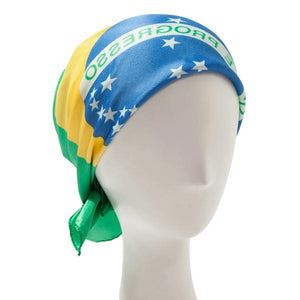 World,Brazilian,Crazy,Commemorative,Scarf