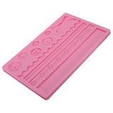 Pastry,Fondant,Decorating,Silicone,Flower,Bowknot,Mould,Embossing