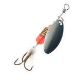 ZANLURE,Metal,Assorted,Laser,Fishing,Spinner,Baits,Feather