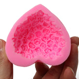 R0461,Silicone,Heart,Fondant,Mould,Chocolate,Candy