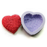R0461,Silicone,Heart,Fondant,Mould,Chocolate,Candy
