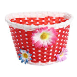 Bicycle,Front,Basket,Decoration,Plastic,Woven,Children,Bicycle,Cycle,Front,Basket,Flowers,Installation,Shopping,Holder