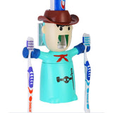 Warriors,Cowboy,Automatic,Toothpaste,Dispenser
