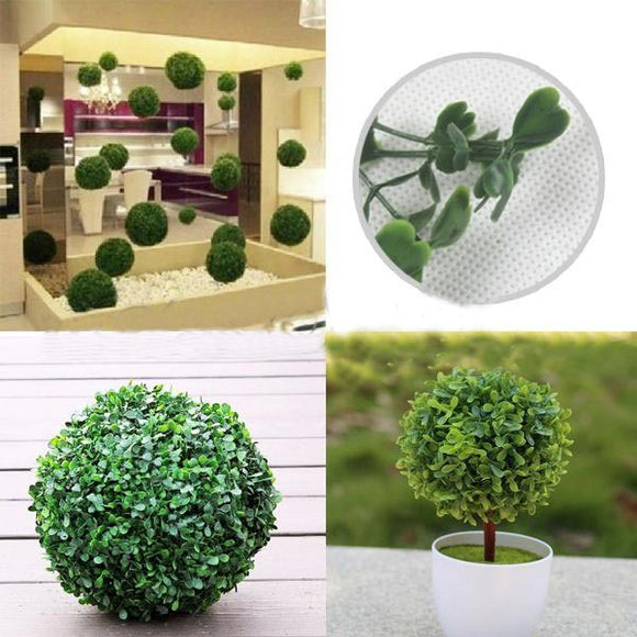 Plastic,Artificial,Topiary,Decoration,Plant