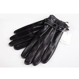 Men's,Black,Windproof,Points,Finger,Leather,Cycling,Drive,Gloves