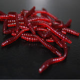 EarthWorm,Fishing,Lures,Silicone,Worms,Plastic