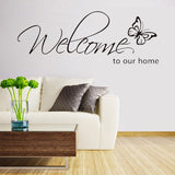 Welcome,Removable,Vinyl,Decal,Stickers