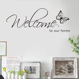 Welcome,Removable,Vinyl,Decal,Stickers